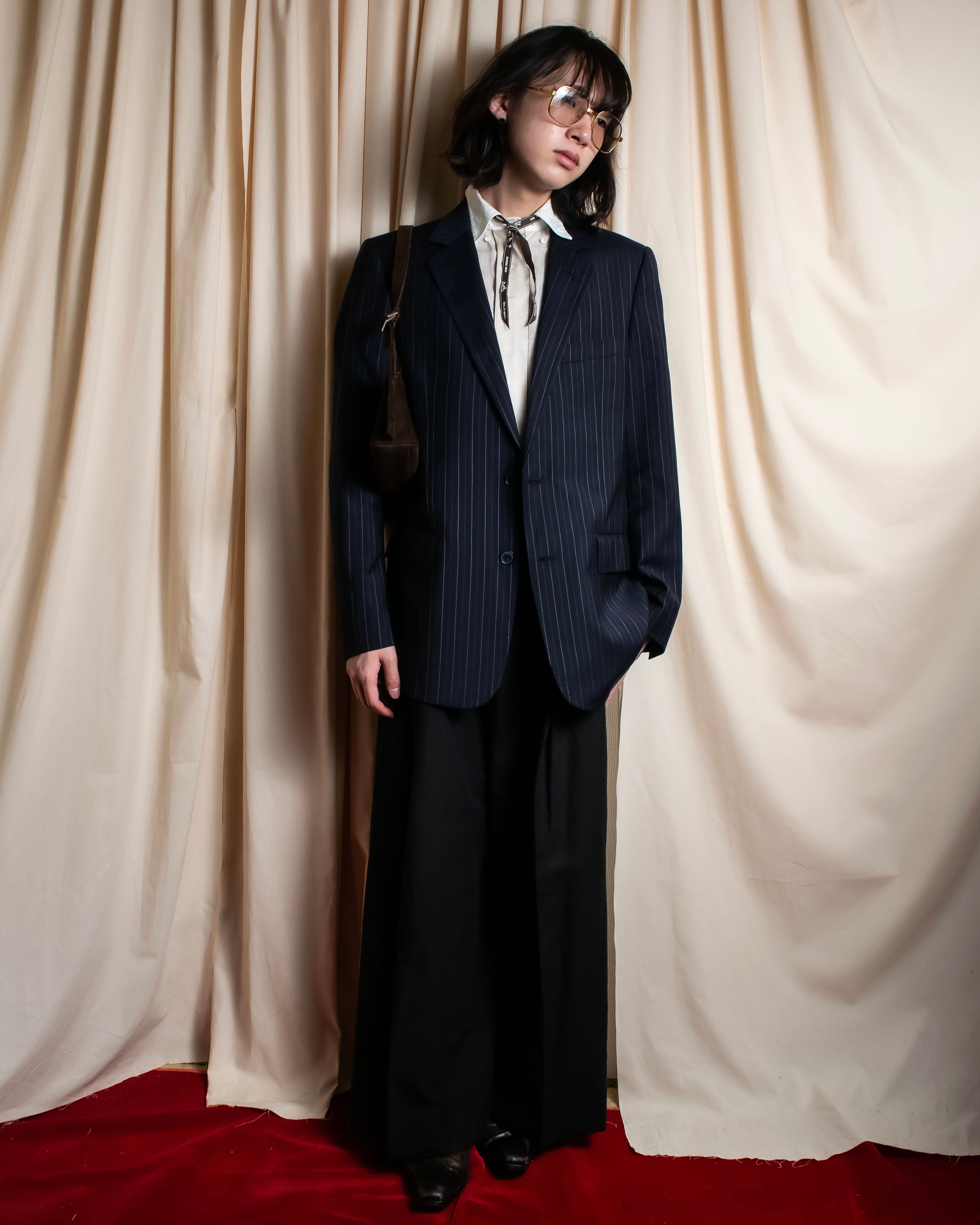 "Dolce & Gabbana" Pinstripe wool tailored jacket