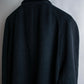 "YVES SAINT LAURENT" Fly front soutien collar mid length coat