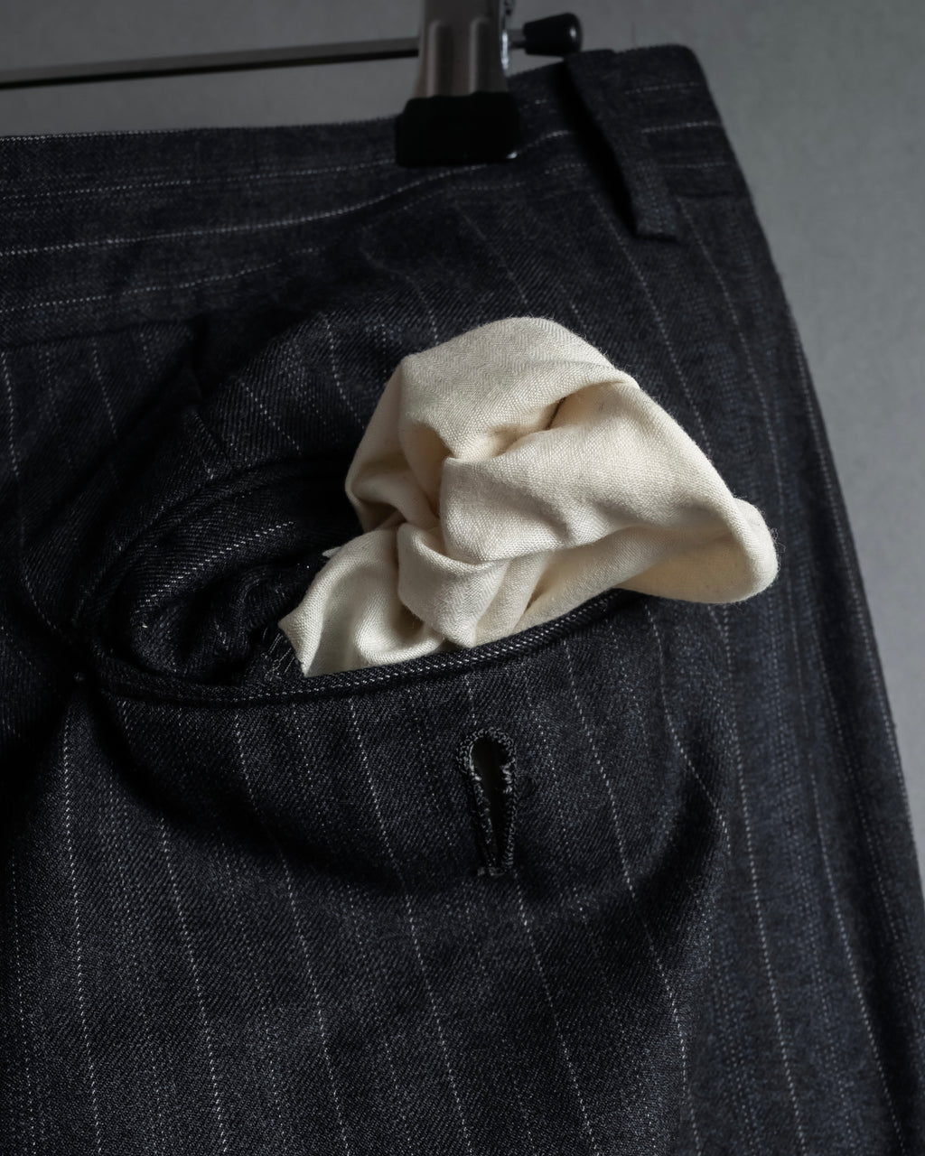 "Christian Dior" 90’s Pinstripe double breasted suit set up