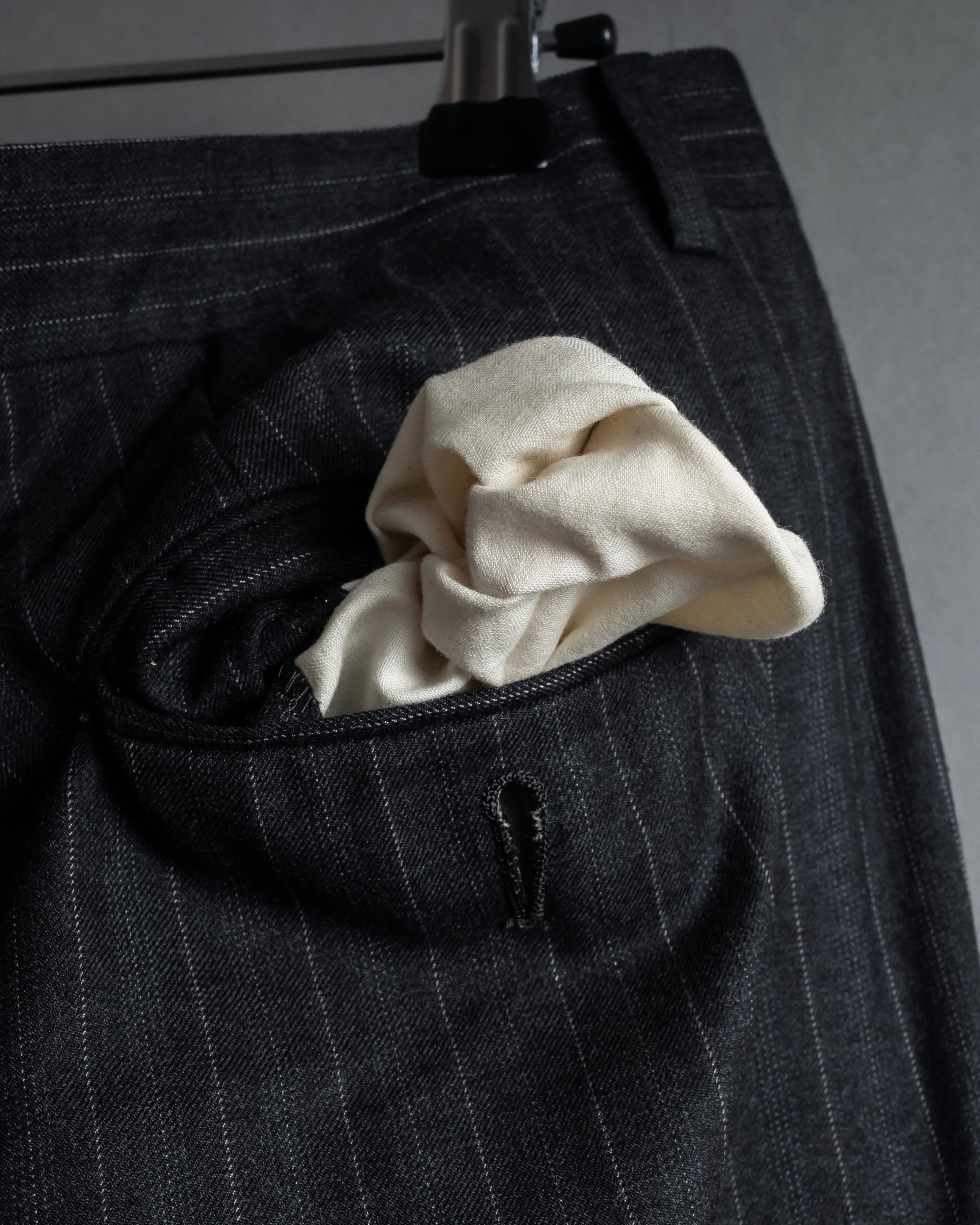 "Christian Dior" 90’s Pinstripe double breasted suit set up