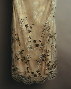 –SPECIAL– "VALENTINO" 00's-10's Embellished lace cocktail dress