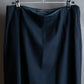 "PRADA" Short length tailored jacket & cropped skirt navy color set up