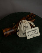 "STUDEBAKER" S-hook curved design gold brass bracelet