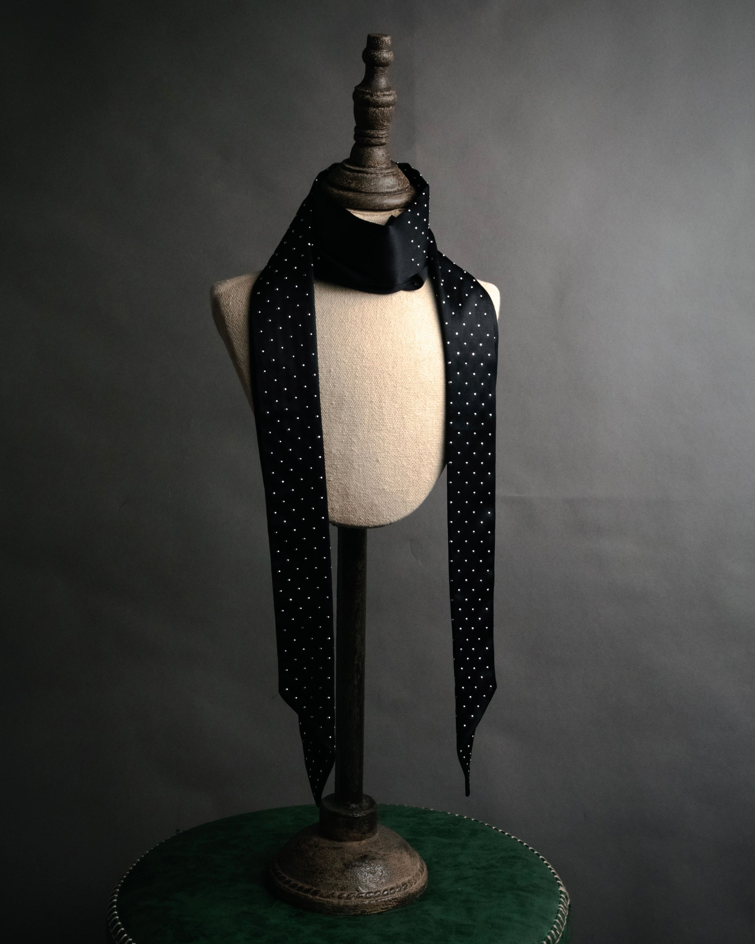 –SPECIAL– “SAINT LAURENT PARIS”
2013-2016 Studded silk ribbon tie