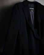 –SPECIAL– "GIORGIO ARMANI"
90’s Borgonuovo 21 pinstripe fly front long coat