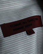 "COMME des GARCONS HOMME" Beautiful pinstripe button-down shirt