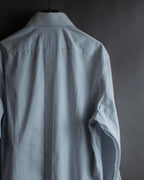 "Dolce & Gabbana" Geometric print slim fit shirt