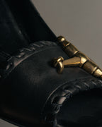 “GUCCI” 90’s-00’s Horsebit open toe pumps