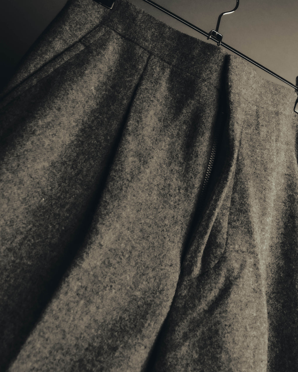 "tricot COMME des GARÇONS" 90's Brushed wool wide trousers