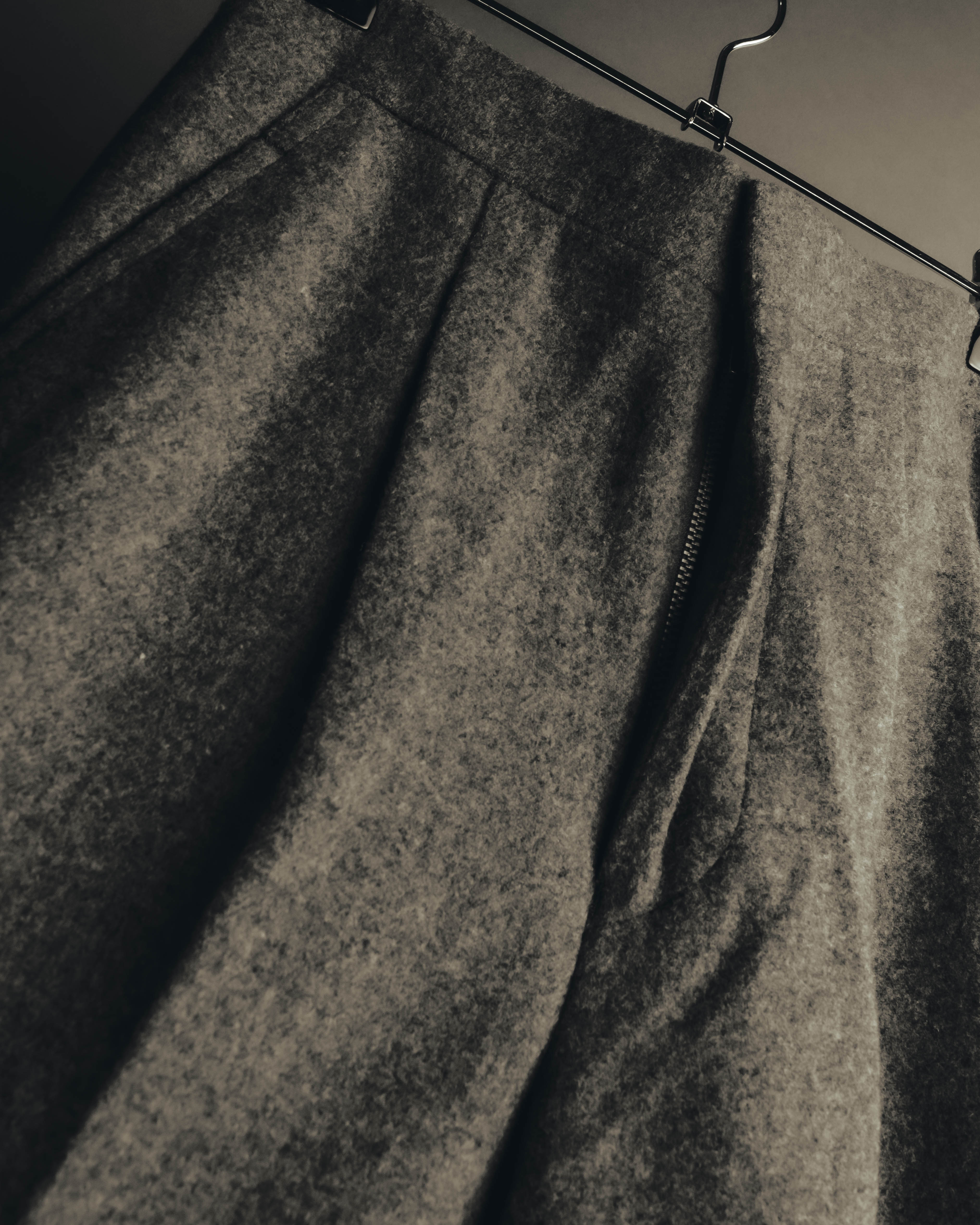 "tricot COMME des GARÇONS" 90's Brushed wool wide trousers