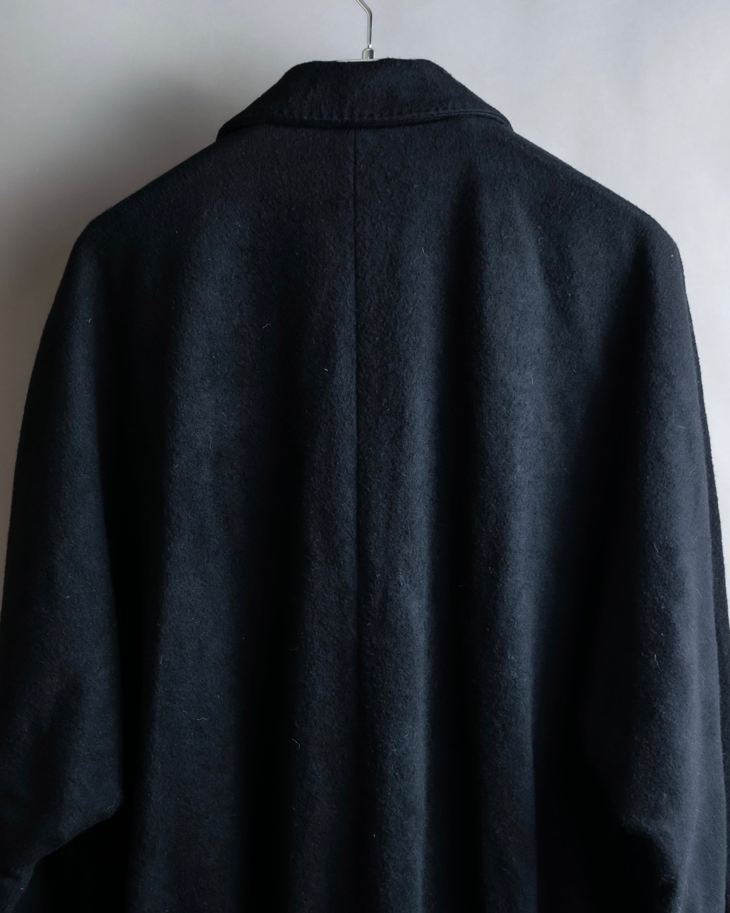 "STELLA McCARTNEY" Cashmere blend peak lapel tailored coat