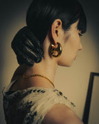 –SPECIAL– "GUCCI" Sculptural marina chain pierce