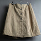 "BOTTEGA VENETA" Mid length 4 button flared skirt