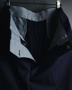 "BALENCIAGA" Tailored Two-Piece Suit Set with Subtle Pinstripes