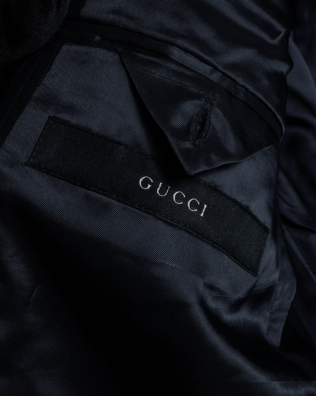 "GUCCI" 90's Elegant suiting pinstripe set up