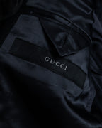 "GUCCI" 90's Elegant suiting pinstripe set up