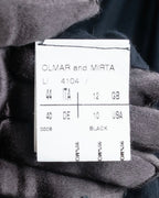 "Rick Owens Lilies" Fringe design draping sleeveless tops