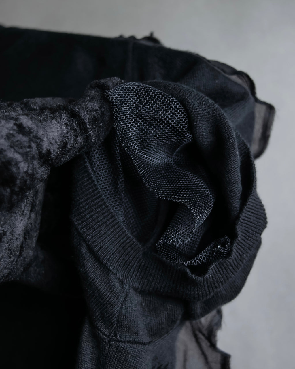 "sacai luck" Layered tulle tunic tops