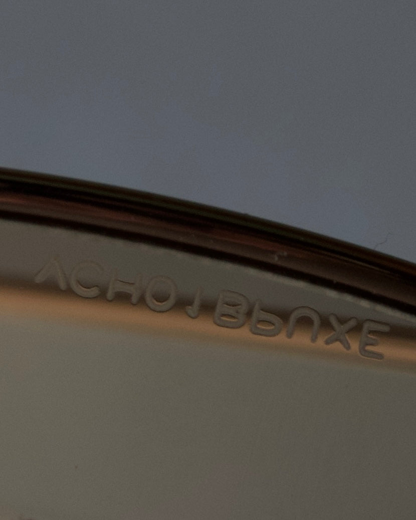 "Christian Dior" Metal acetate combination design sunglasses