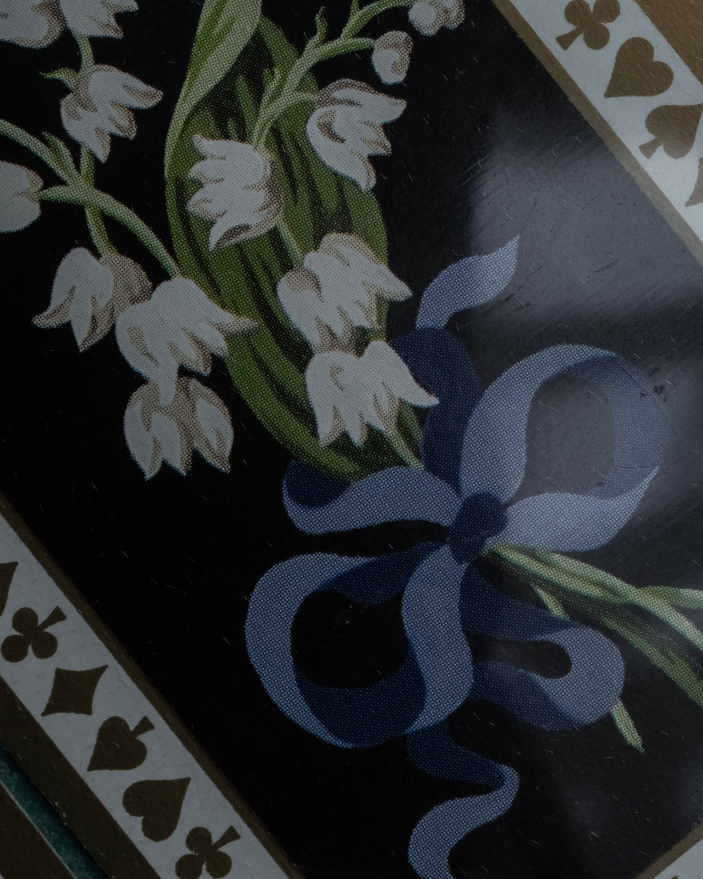 "Tiffany&Co" Unopened flower motif design playing card set