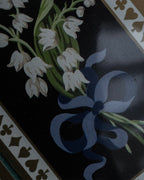 "Tiffany&Co" Unopened flower motif design playing card set