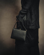 -SPECIAL- “GUCCI” 70’s-80’s Pigskin leather turn lock handbag