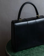 "CELINE" Ringlock design leather hand bag