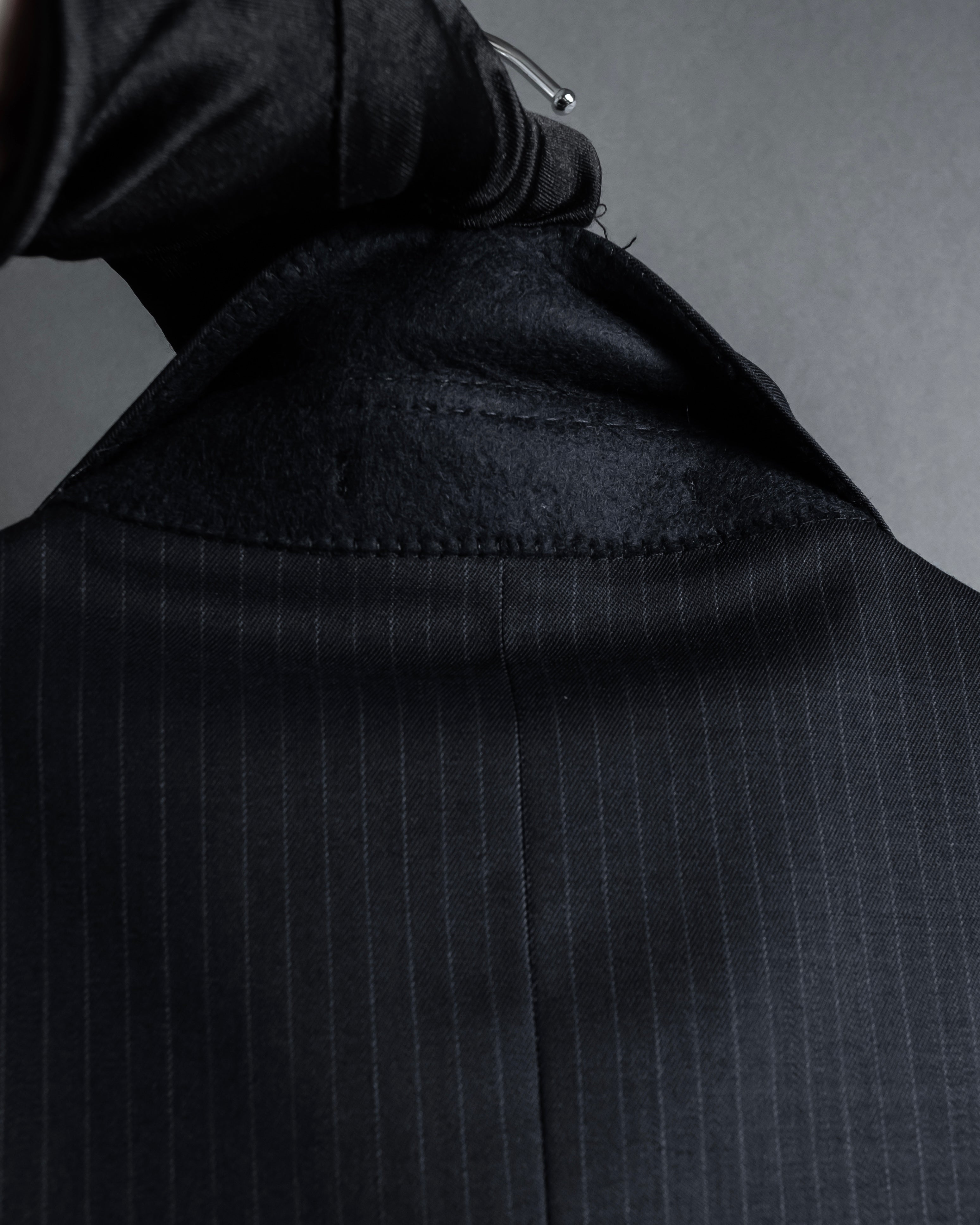 "GUCCI" 90's Elegant suiting pinstripe set up