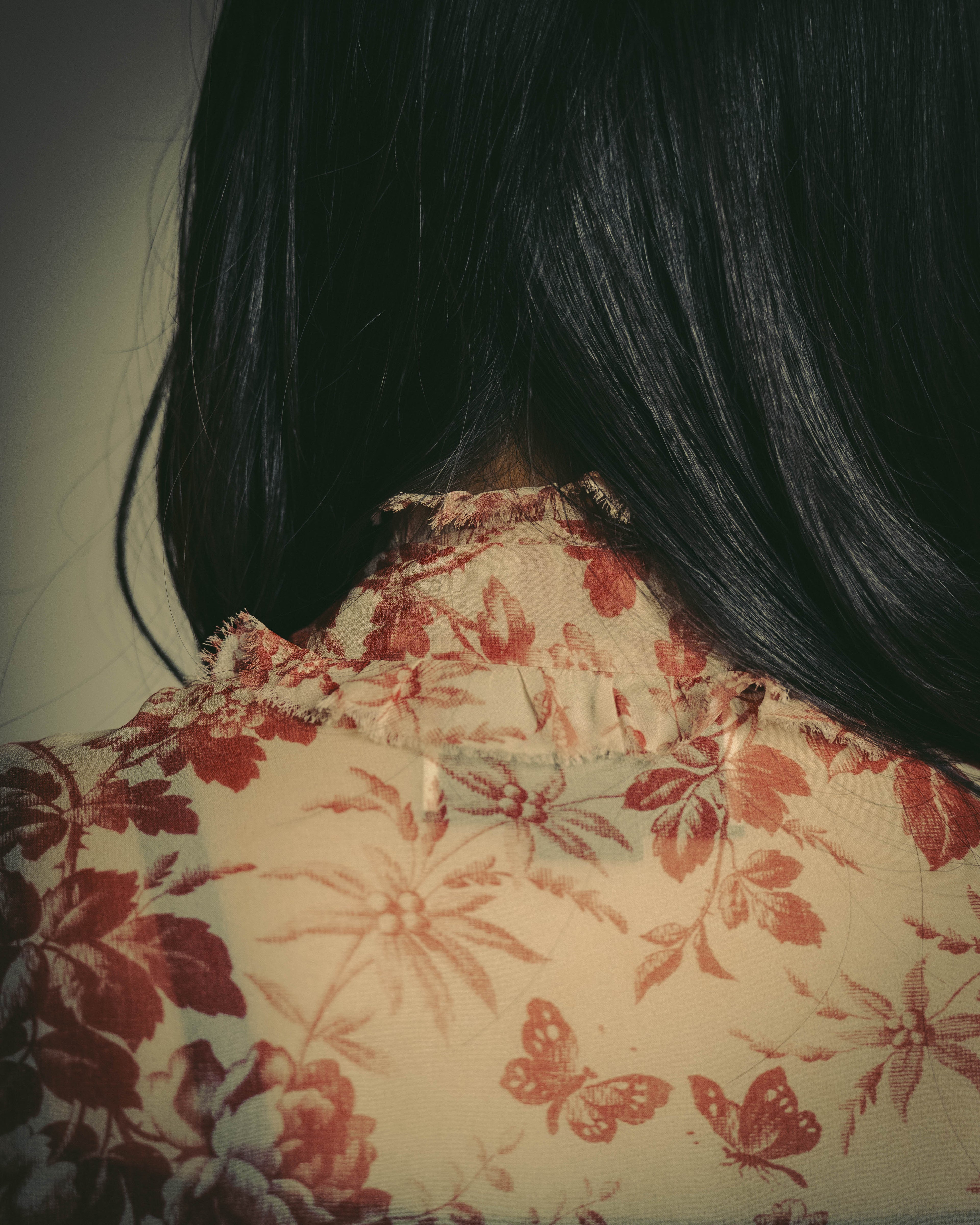 -SPECIAL- "GUCCI" 2010's-20's Romantic floral ruffle blouse