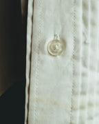 "Vintage" 90's-00's Pleated front tuxedo shirt