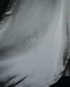 –SPECIAL– "LOEWE" 00’s Satin dolman sleeve destroy edge shirt