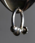 "GEORG JENSEN" Henning Koppel design sculptural silver earring