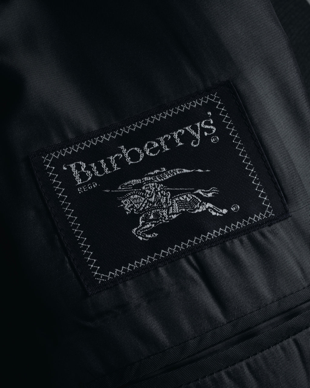 "Burberrys" 90’s double-breasted peak lapel suit set-up