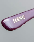 "LOEWE" Butterfly frame wine red sunglasses