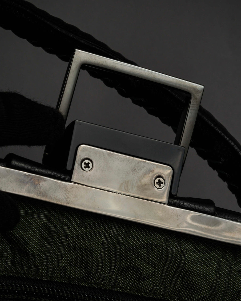 "Salvatore Ferragamo" Draping design lace-up detail leather bag