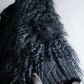 "EMPORIO ARMANI"  Fur fringe design cropped sleeve pullover