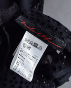 "NOKO OHNO" Layered organza frill embroidered dress