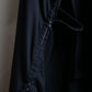 "ANN DEMEULEMEESTER" Cape draping docking design zipper sleeveless dress