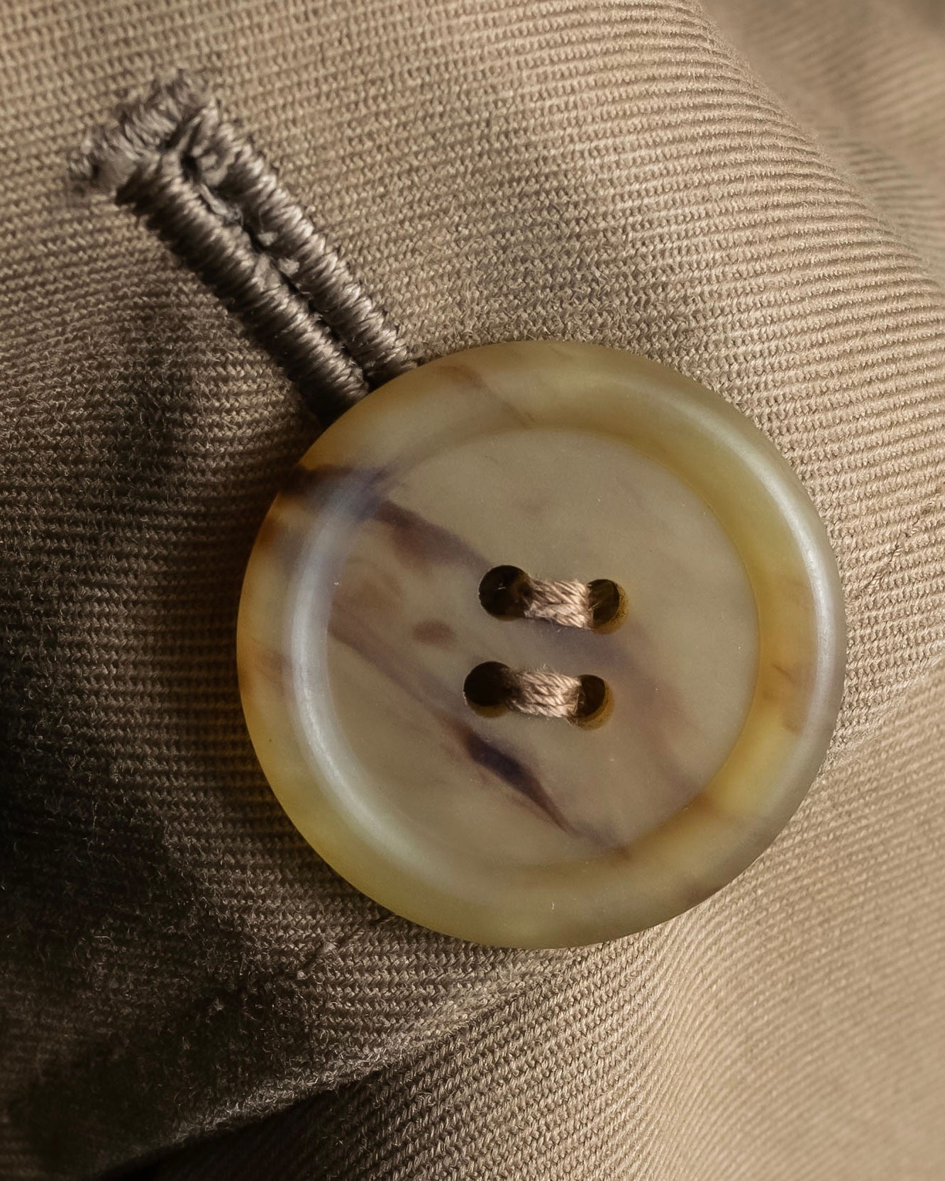 "Burberrys" Water-repellent cotton soutien colour trench coat