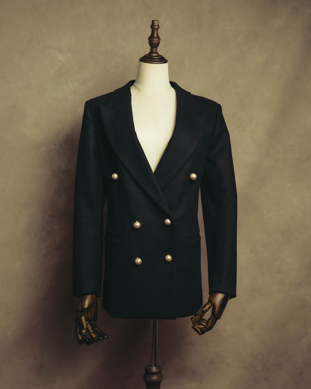 "CÉLINE" 10's Structured double-breasted blazer