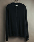 -MOOD Vintage Collections- 00’s Minimal black supima cotton knit