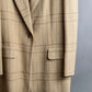 "Christian Dior" Glen check pattern beautiful shape tailored jacket