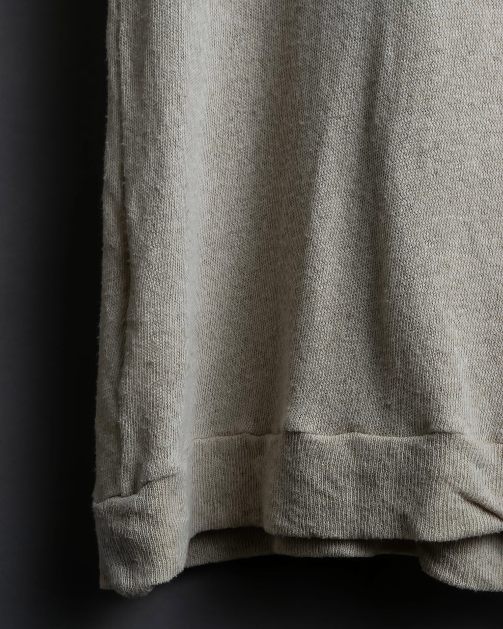 "Y's" Linen cotton mix ruffle design tank top