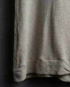 "Y's" Linen cotton mix ruffle design tank top