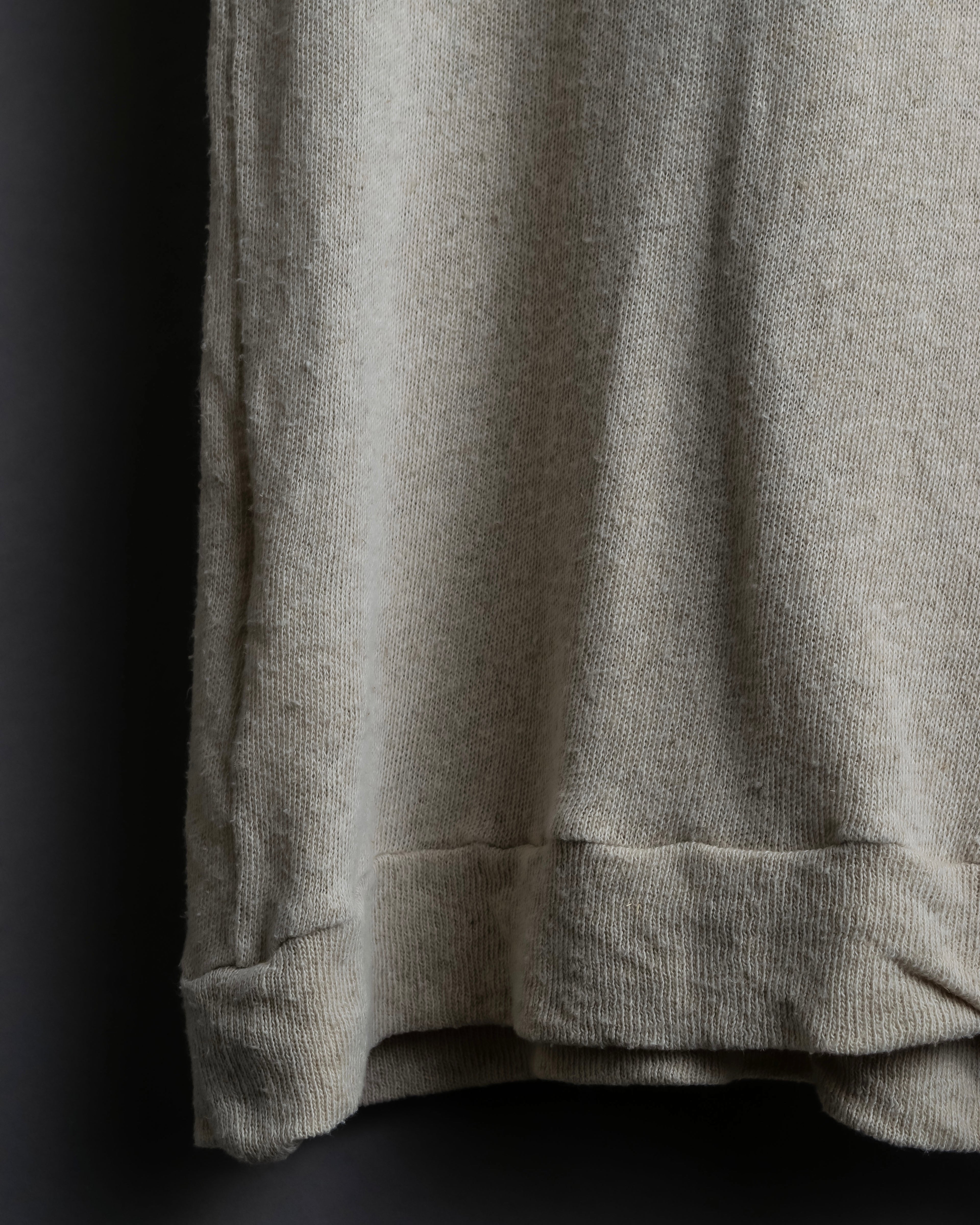 "Y's" Linen cotton mix ruffle design tank top