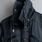 "BALENCIAGA" Glossy cotton military detail belted coat