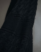 "SONIA RYKIEL" Textured knit button-front long cardigan