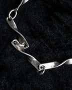"GEORG JENSEN" Twisted design silver 925 bracelet