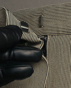 -SPECIAL- “HERMÈS“ Late 90’s-2010’s Fluid striped wide trousers