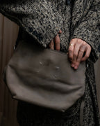 "MAISON MARGIELA" Horizontal design calf leather shoulder bag